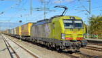 TX Logistik AG, Troisdorf [D] mit  193 550  [NVR-Nummer: 91 80 6193 550-1 D-ATLU] und KLV-Zug am 03.11.21 Durchfahrt Bf.