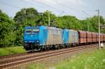 185 519-6 und 185 530-3 VPS am 29.05.2010 bei Woltorf