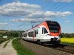 VIAS Stadler Flirt 302 (BR 427) am 04.05.16 bei Walluf