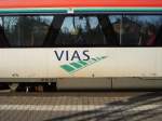 Das Logo der VIAS in Darmstadt Nord am 04.03.11