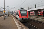 Nachschuss auf VIAS VT 113.2 (615 613-6) am 21.03.2015, als dieser aus Frankfurt (Main) Süd in Richutng Hauptbahnhof fuhr.