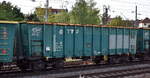 Polnischer Drehgestell-Hochbordwagen vom ehemaligen Einsteller AAEC Ahaus Alstätter Eisenbahn Cargo AG inzwischen VTG mit der Nr.