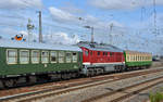 Am 01.09.18 musste der Sonderzug mit 18 201 in Großkorbetha einen längeren Aufenthalt einlegen da sich der Zugverband getrennt hatte.