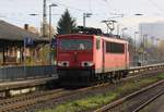 Minion in 155 222-3 der WFL als Tfzf 91623 am 08.11.2019 nach Sassnitz / Fährhafen Mukran. Durch Bf Anklam.