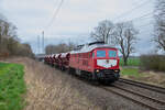 WFL 232 527 mit Schotter am 01.04.2023 in Engelswacht.
