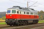 232 333-5 WFL = Wedler u. Franz GbR am 23.10.2015  15:45 nördlich von Salzderhelden am BÜ 75,1 in Richtung Göttingen