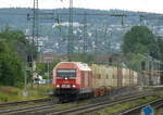 WLE 22 mit dem Warsteinerzug von München-Riem nach Warstein, am 30.06.2021 in Bad Hersfeld.