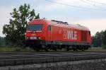 WLE 22 (223 056-3) der WLE als LZ zwischen Growudicke und Rathenow in Richtung Wustermark. 12.09.2010