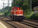 lok 72 der WLE ist am 03.07.13 lz durch hh-harburg gefahren