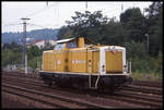 Wiebe Lok 3 am 14.08.1999 im Bahnhof Mosbach Neckarelz.
