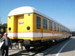 Ein Wagen der WIEBE wurde ebenfalls auf der Innotrans in Berlin prsentiert. Fotografiert am 28.09.08.