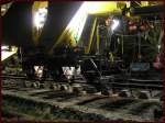 Das Schwebende Gleis ;-) Wiebe Bauzug bei seiner Nchtlichen Arbeit auf dem Wilhelmshavener Industriegleis.16/04/10 2:00Uhr 4,0 C  
