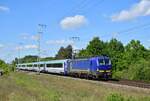 193 803 fährt mit dem EC231 nach Gdynia Glowna durch Berlin Wuhlheide.