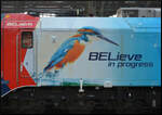 BELog 2159 245-0  Eisvogel  am 19.09.2026 zum Tag der Schiene auf Gleis 16 im Leipziger Hauptbahnhof.