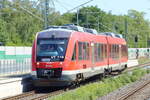 BE VT 119 (648 004) auf dem Weg nach Duisburg soll wohl dem Schild nach als RB 31 der Niederrheiner eingesetzt werden in Herten-Westerholt 28.5.2026