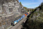 BoxXpress 193 842 mit Containern  24.4.26 bei Treuchtlingen.