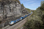 BoxXpress 193 833 mit Containern  24.4.26 bei Treuchtlingen.