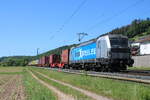 boxXpress.eu 6193 813 mit einem Container-KLV Richtung Bebra, am 26.05.2026 in Ludwigsau-Friedlos.