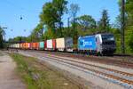 Railpool/BoxXpress Siemens Vectron 6193 159-1 mit Containerzug in Kahl am Main am 24.04.26 