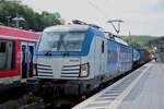 16.06.2026, 16:11 Uhr: 193 539  boxXpress  mit G�terzug bei der Durchfahrt in Remagen Bf auf Gleis 3 in Fahrtrichtung Koblenz.