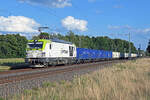 Am 08.09.26 schleppte 248 031 einen Ganzzug Hochbordwagen, welche mit Schotter beladen waren, durch J�trichau Richtung Magdeburg.