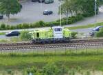 Captrain/ RBB, Vossloh G6,  9880 065 093-4 D-RBB auf dem Weg durch Gera am 6.6.2026 Standort Hochhaus