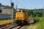 212 097-0 DB Bahnbau Gruppe in Wuppertal, Juni 2023.