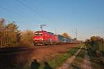 DB Cargo Siemens Vectron 193 359-7 mit KLV Zug in Babenhausen am 31.10.20