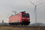 185 140-1 (DB) in Hamm-Selmig, 9.