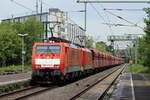 DBC 189 073-0 mit 189 049-0 in Bonn-Oberkassel 21.5.2025