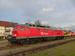 DB Cargo Ludmilla 232 571-0 ( 9280 1232 571-0 D-DB ) beim Bahnhofsfest in Schwandorf am 26.10.2025