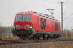 BR 249 037 D-DB als Lz bei der Durchfahrt Weddel (b.Braunschweig) Richtung Braunschweig.