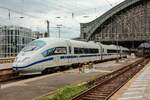 DB ICE 406 001  Abschied BR 406/Afscheid ICE 3M  Europa  in Köln Hbf, April 2025.