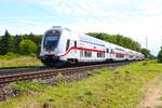 DB Fernverkehr Doppelstock IC in Mainz Bischofsheim am 24.07.25 
