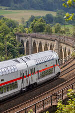 IC Dosto am 09.06.2025 übers Altenbekener Viadukt 