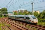 Deutschland-ICE 412 057  Bundesrepublik Deutschland  in Wuppertal, Juni 2025.