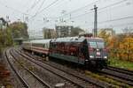 DB 101 127-9  100 Jahre Baureihe 01  mit IC2157 nach Gera in Wuppertal, Oktober 2025.