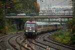 DB 101 127-9  100 Jahre Baureihe 01  mit IC2157 nach Gera in Wuppertal, Oktober 2025.