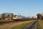 147 567 (DB) mit dem IC 2203 nach Düsseldorf Hbf in Dülmen, 21. November 2025
