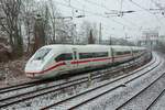 DB ICE4 in Wuppertal, Januar 2026.
