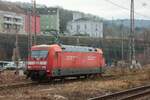 DB 101 135-2 in Wuppertal, Februar 2026.