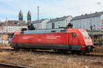 DB 101 135-2 in Wuppertal, Februar 2026.