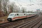 DB ICE 402 038-4  Saarbrücken  in Wuppertal, Januar 2026.