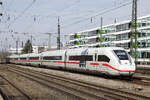 DB 412 223 ff  75 Jahre Bundespolizei  als ICE 117 (München - Graz), München Heimeranplatz, 23.03.2026