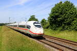 Deutschland   ICE 8013+8004 von DBF, in Kaarst Broicherseite   28/5/2026