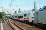 DB ICE-L Steuerwagen Talgo 1823 in K�ln Messe/Deutz, August 2026.