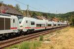 DB ICE-L Talgo Steuerwagen 1813 in Oberwinter, August 2026.