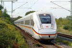 DB ICE 9457 (812 057-9) Bundesrepublik Deutschland kommt als Umleiter durch Herten-Westerholt gefahren 26.9.2026