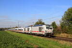 Deutschland  Loks 248 505 + 248 514 von DBF ziehen ICE 9214, in Kaarst Broicherseite  6/10/2026
