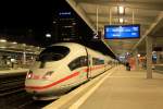 DB ICE 403 als ICE 821 in Essen Hbf, Oktober 2012.